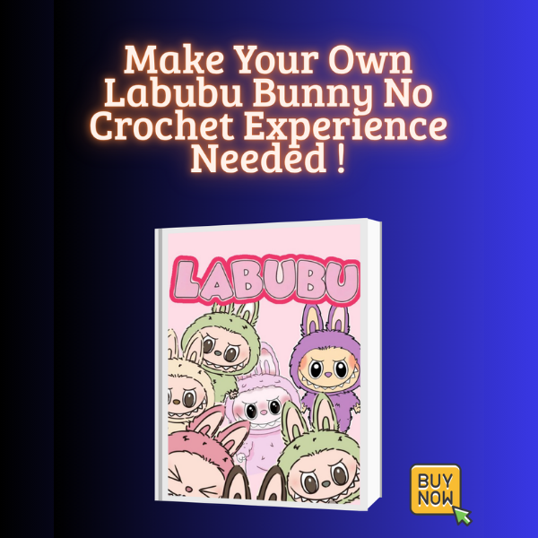 Make Your Own Labubu Bunny – No Crochet Experience Needed !